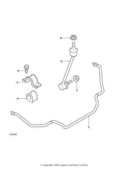 RBX000010 - Land Rover Bush