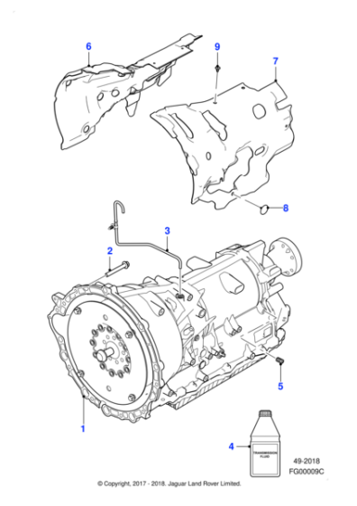 T2H45814 - Jaguar Thermal encapsulation foam