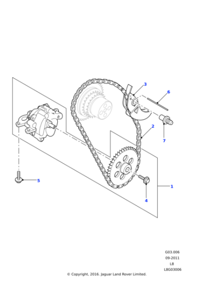 LR019664 - Land Rover Tensioner
