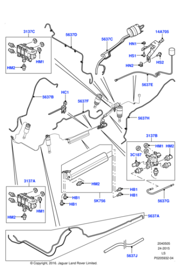 LR084274 - Land Rover Sensor