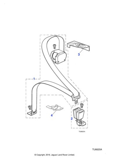 C2N2470 - Jaguar Anchor plate