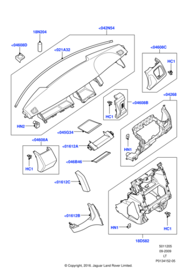 FAH500140PVJ - Land Rover Mat