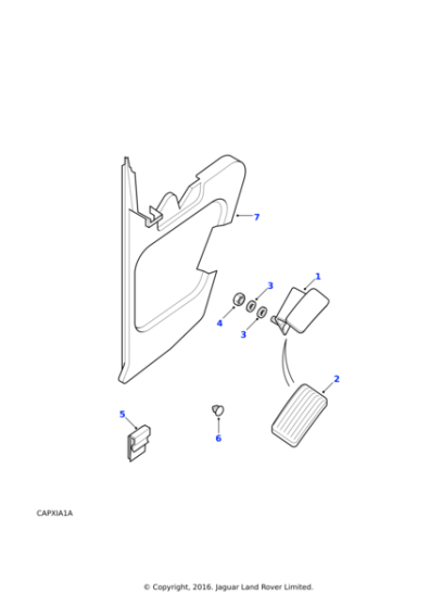 BTR9297SUC - Land Rover Fastener-drive