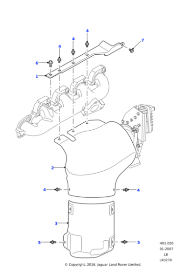 JPY500060 - Land Rover Heat Shield