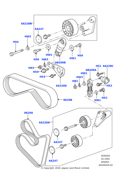 LR067233 - Land Rover Washer