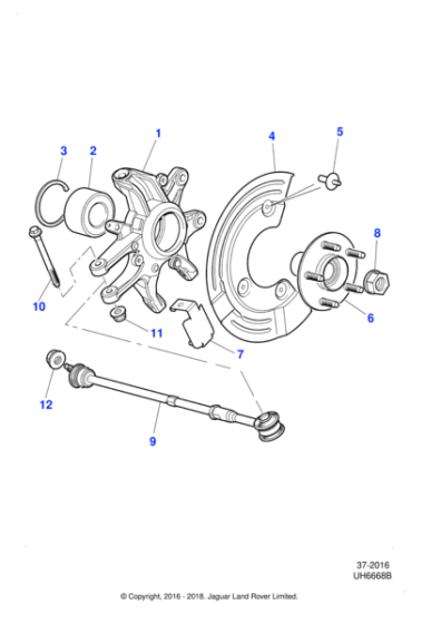 C2D5993 - Jaguar Stabilising link