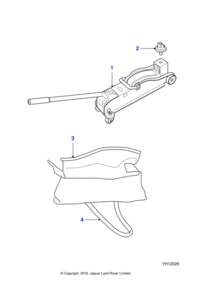 C2D18403 - Jaguar Jack head