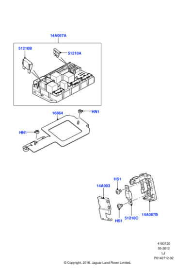 YYP500060 - Land Rover Screw