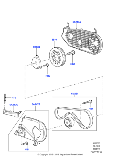 LR068165 - Land Rover Bolt