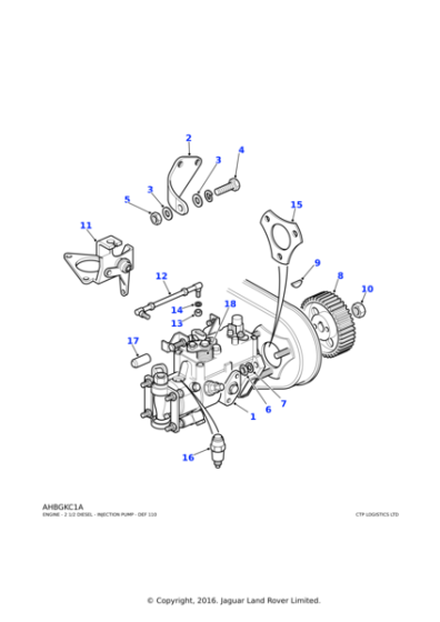 BAU4611L - Land Rover Switch-fuel changeover