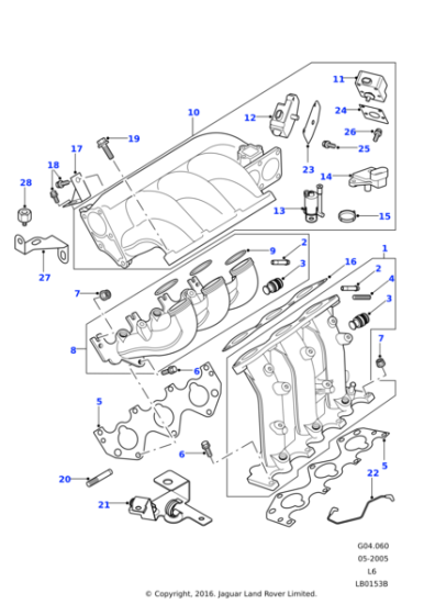 MKE100102L - Land Rover Motor assembly multi point injection/TBi