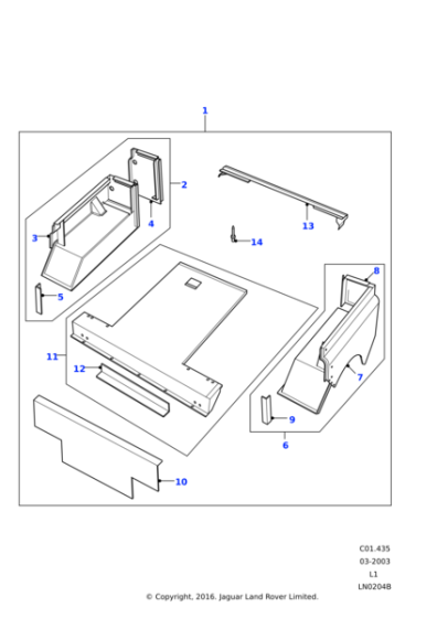 MRC5071 - Land Rover Panel-bodyside