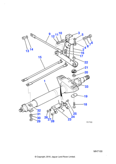 DAC4623 - Jaguar Horn feed contact