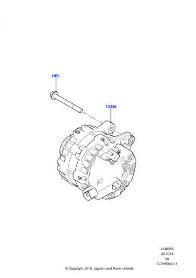 LR137956 - Land Rover Alternator