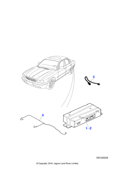 C2C10972 - Jaguar Voice activation control module