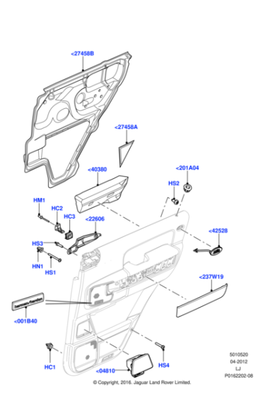 ELD500380 - Land Rover Shield