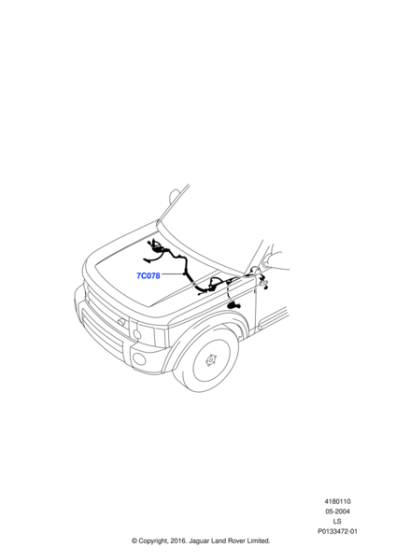 YMD505850 - Land Rover Wire