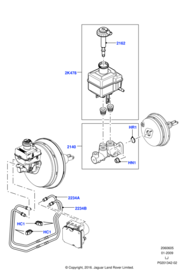 LR012971 - Land Rover Cap - Filler
