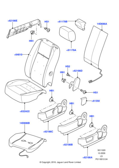 FCL500072HPQ - Land Rover Cover