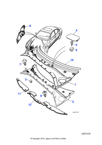 XR838406 - Jaguar Insulation