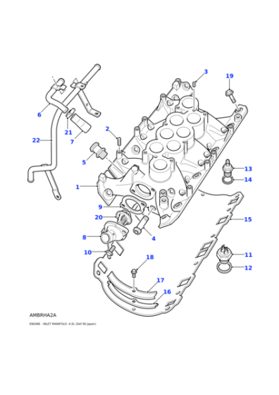 FB506115 - Land Rover Bolt-flanged head