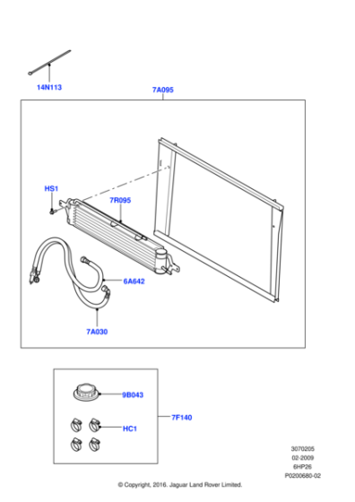 CN100208 - Land Rover Clip-Hose
