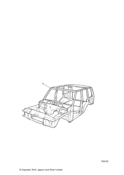 MXC9490 - Land Rover Body Shell