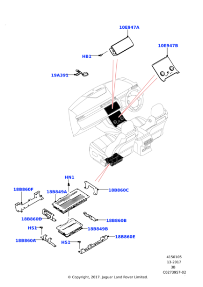RYP500930 - Land Rover Screw