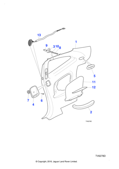 HJE9681GBLEG - Jaguar Occupancy sensor