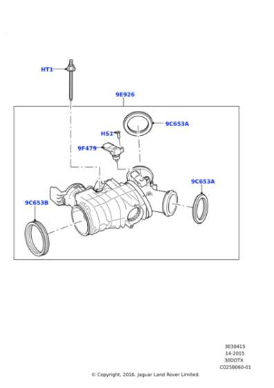 LR078546 - Land Rover Throttle Body And Motor