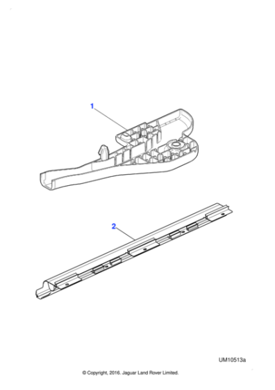 XR855190 - Jaguar Harness shield