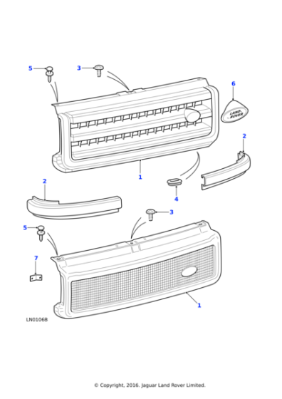 BRC8089 - Land Rover Rivet