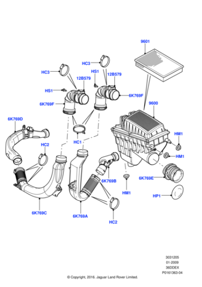 PHF500090 - Land Rover Sensor