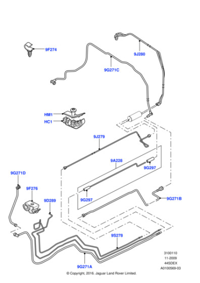 WJP000240 - Land Rover Tube