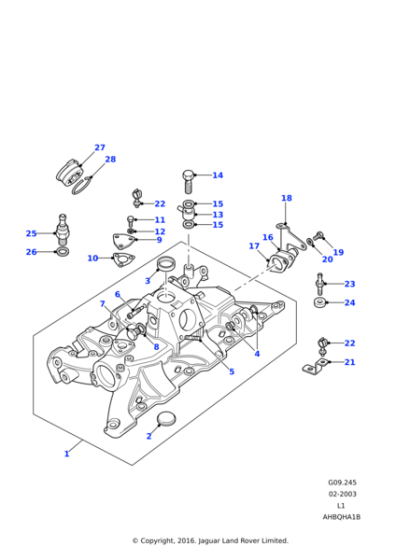 603277 - Land Rover Bolt-banjo