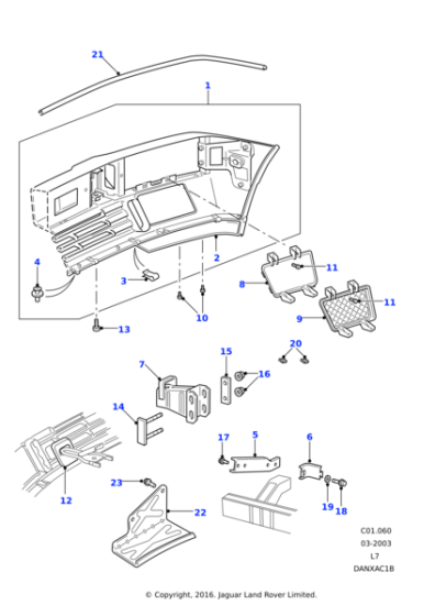 ANR2602 - Land Rover Stud