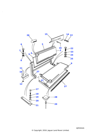 396697 - Land Rover Foam-squab