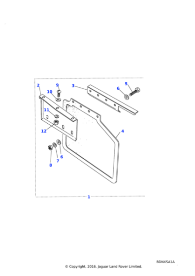 392679 - Land Rover Bracket