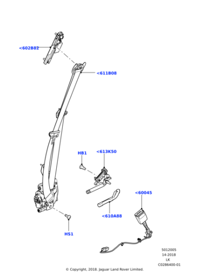 LR112830 - Land Rover Adjuster