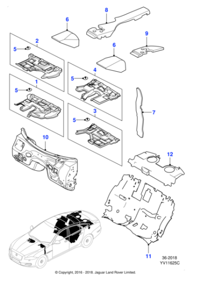 C2D52948 - Jaguar Insulation