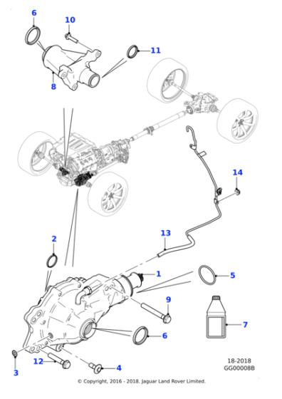 T4A18128 - Jaguar Differential