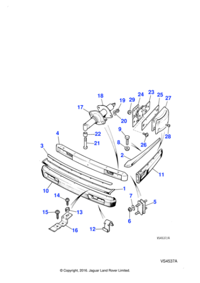 BCC7354 - Jaguar Strut gasket
