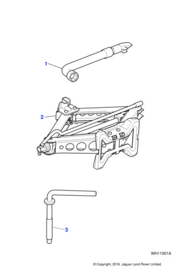 C2S48512 - Jaguar Wrench