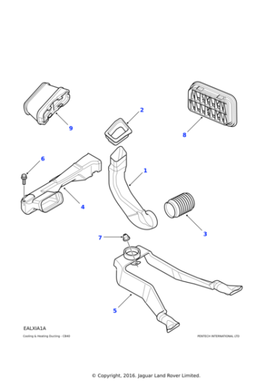 JKD500020 - Land Rover Seal