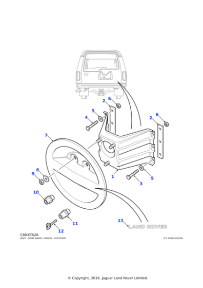 ANR5040 - Land Rover Spacer