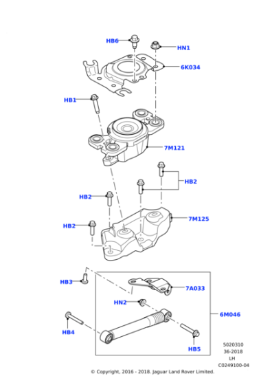 BYG500120 - Land Rover Screw