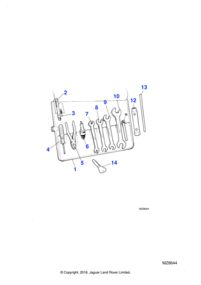 CAC3433 - Jaguar Spanner