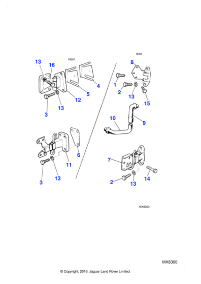 10791 - Jaguar Screw