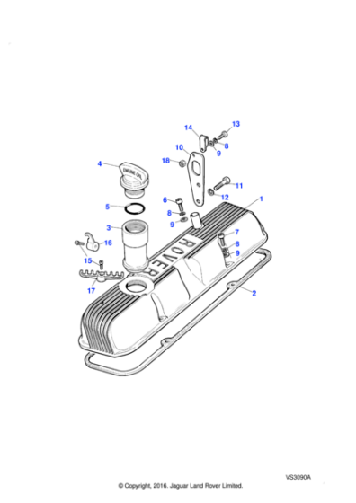 610402 - Land Rover Clip-cable