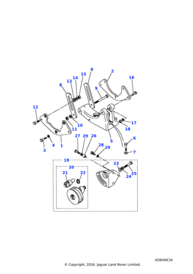 BH110101L - Land Rover Bolt